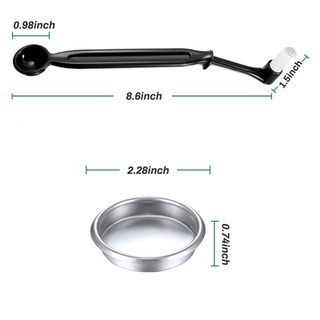 Set 4 cọ vệ sinh máy pha cà phê kèm 2 lưới lọc

