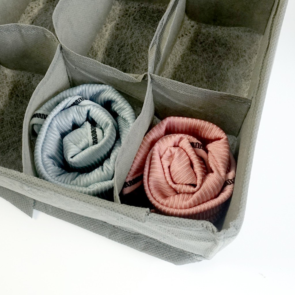 SET 3 hộp đựng đồ lót  chất dầy có thể gấp gọn tiện lợi