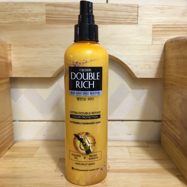 Nước xịt dưỡng tóc chăm sóc tóc chuyên sâu dành cho tóc nhuộm Double Rich 250ml