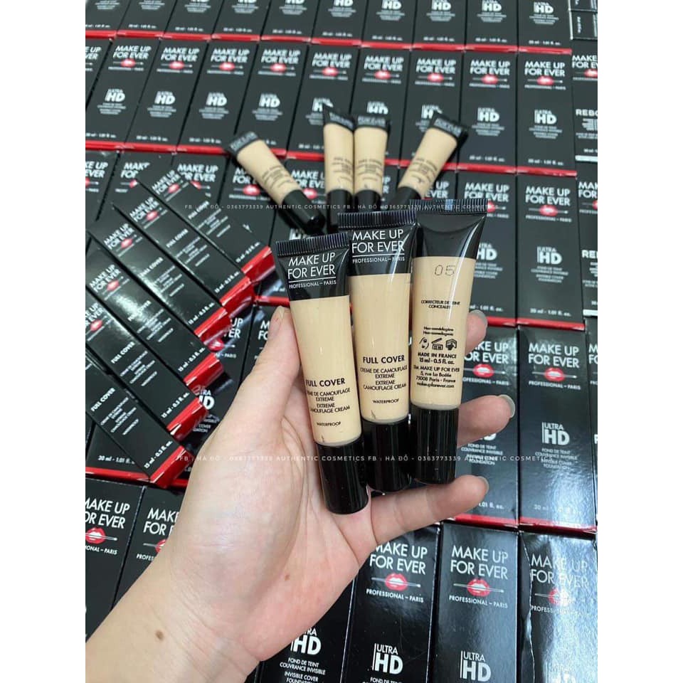 Che khuyết điểm Makeup Forever Full Cover Concealer chuẩn Auth