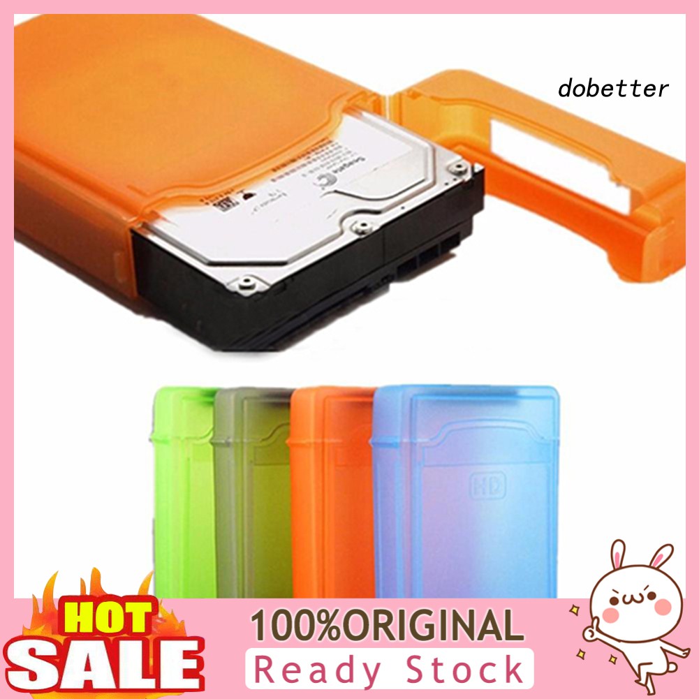 SATA Hộp Nhựa Đựng Ổ Cứng Chống Bụi 3.5 Inch