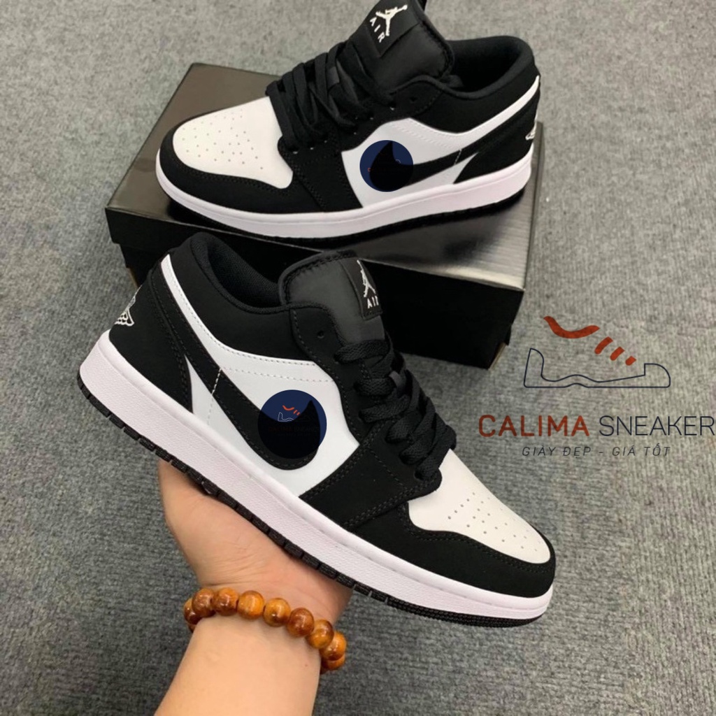 Giày 𝐚𝐢𝐫 𝙅𝙤𝙧𝙙𝙖𝙣 panda cổ thấp🌟 Giày thể thao 𝙅𝙤𝙧𝙙𝙖𝙣 1 Paris - Smoke thấp cổ / Calima Sneaker
