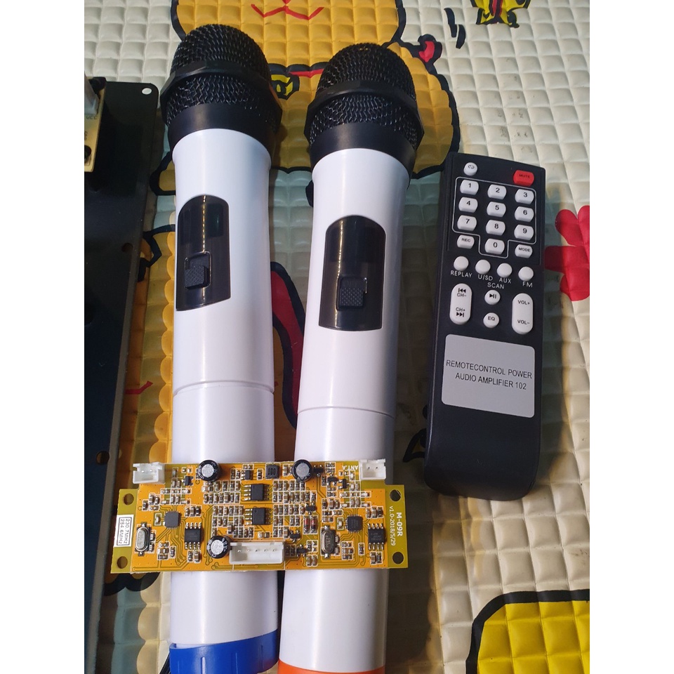 Combo mạch loa kéo có eco -Bộ mạch loa kéo  kèm micro-Bo loa kẹo kéo mạnh-Mạch loa kéo có -Mạch loa ké