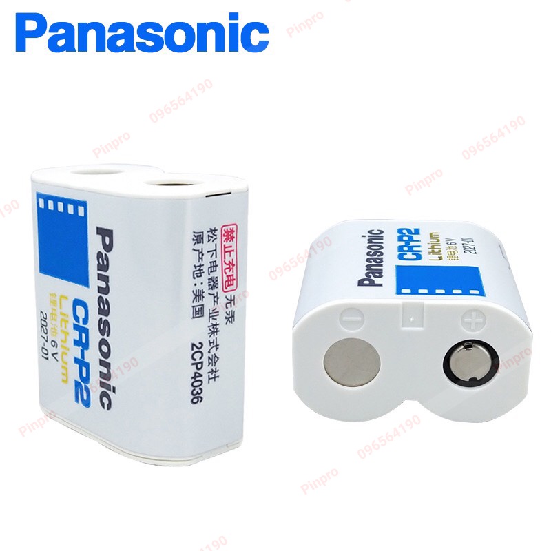 Pin CR-P2 Panasonic 6V chính hãng USA