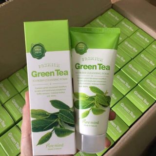 Sữa rửa mặt trà xanh pure mind 🍃