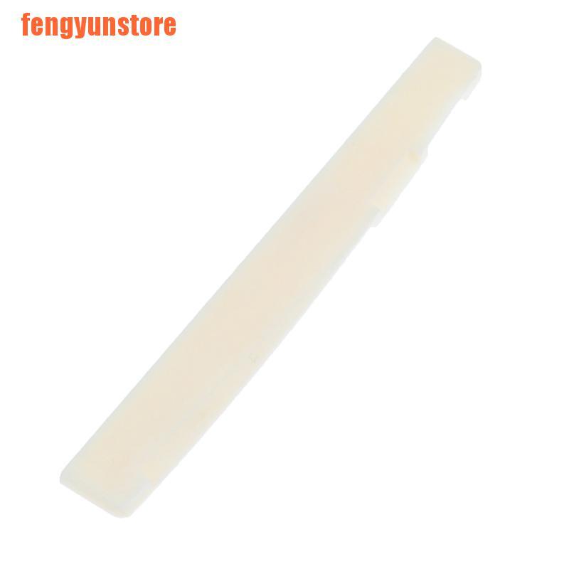 【tin】1pc String Acoustic Guitar Bone Bridge Saddle guitar parts bone guitar acc