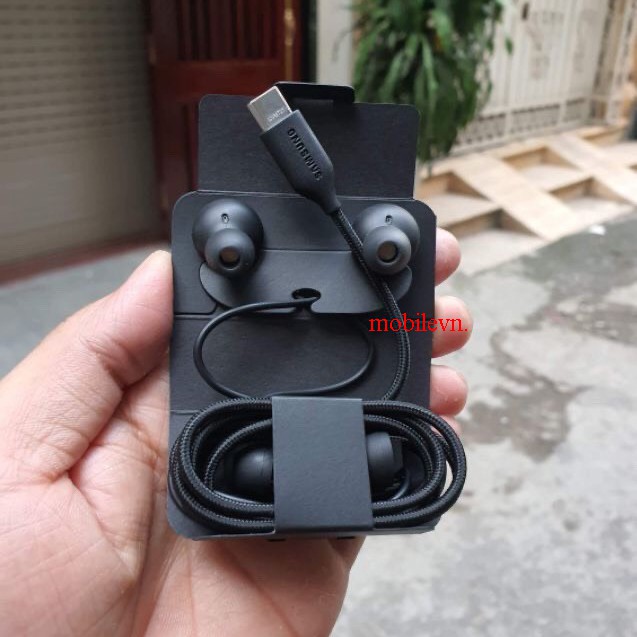 Tai Nghe Nhét Tai Samsung Note 10, Note 10 Plus, S20, S20 Plus, S20 Ultra Chân Cắm Type C Âm Bass Siêu Hay ( AKG)