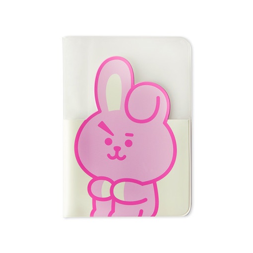 BTS BT21 Colorful Transparent Passport Case Line Friends Official Goods