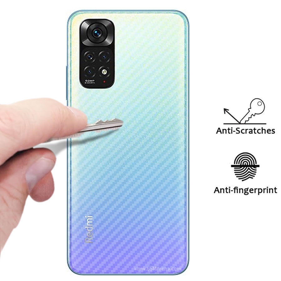 Set 5 Miếng Dán Sợi Carbon Mềm Mại Cho Điện Thoại Xiaomi Mi 11 Pro Lite 11T 10T 9T Poco M3 M4 X3 Pro Nfc F1 F2 F3 X3 GT Redmi Note 11 11S 10 10s 9 8 7 11 Pro Plus 5G 9s 9A 9C 8A 7A 6A