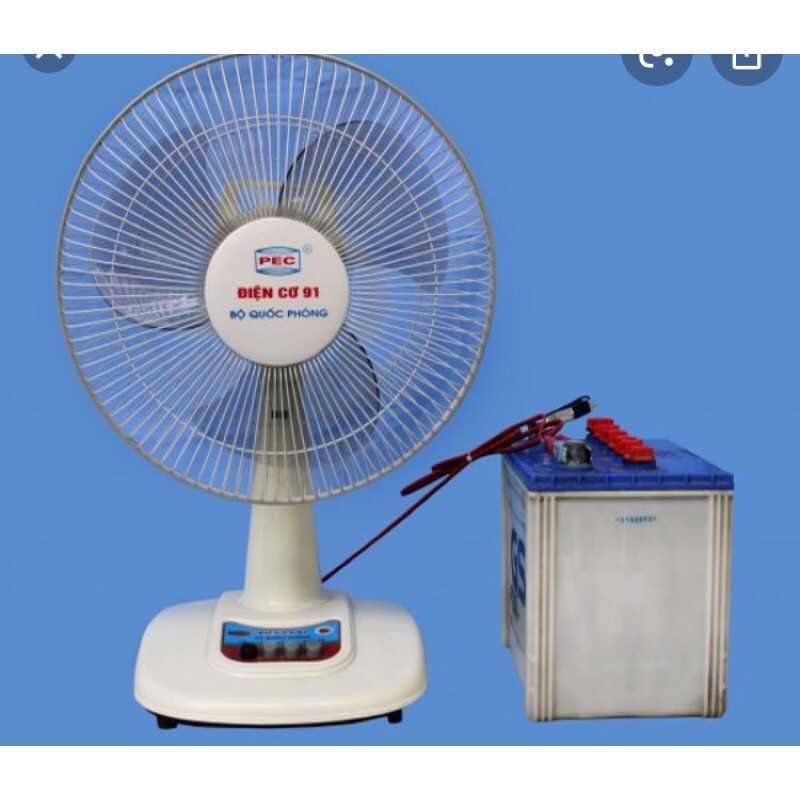 Quạt Acquy 12v ĐIỆN CƠ 91 loại cây Chính hãng Giá gốc- Có Bảo hành