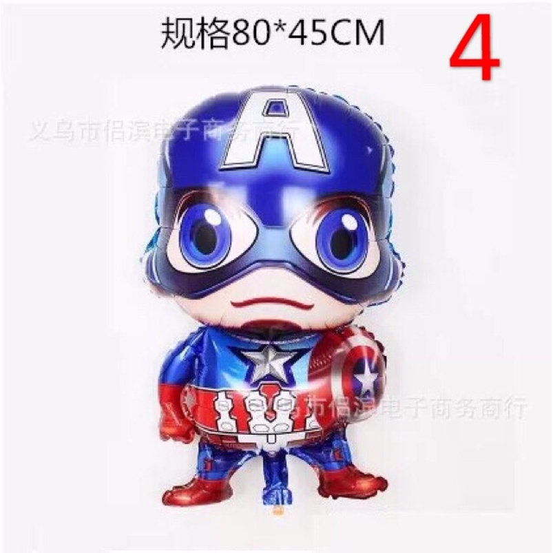 Bong Bóng Trang Trí Tiệc Chủ Đề Siêu Anh Hùng Marvellous Avengers