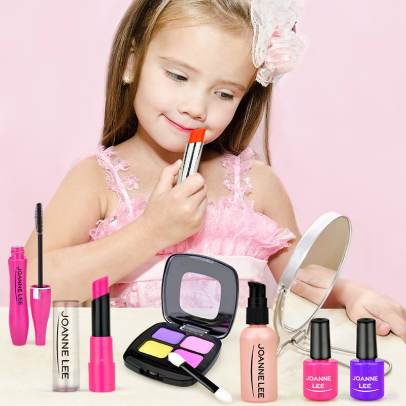 Set đồ chơi trang điểm không độc hại an toàn chuyên dùng cho bé gái