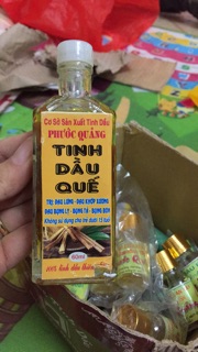 Tinh dầu Quế nguyên chất 1 lọ 60ml thương hiêu PHƯỚC QUẢNG