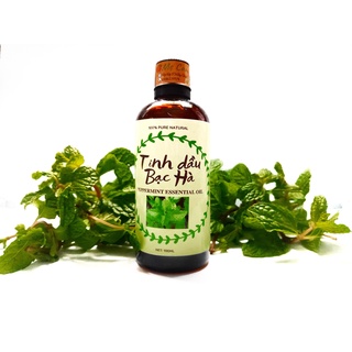 Tinh dầu Bạc hà nguyên chất 100% - tinh dầu thiên nhiên, thanh mát