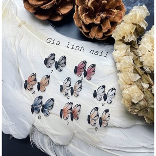 Hoa bướm bột nail