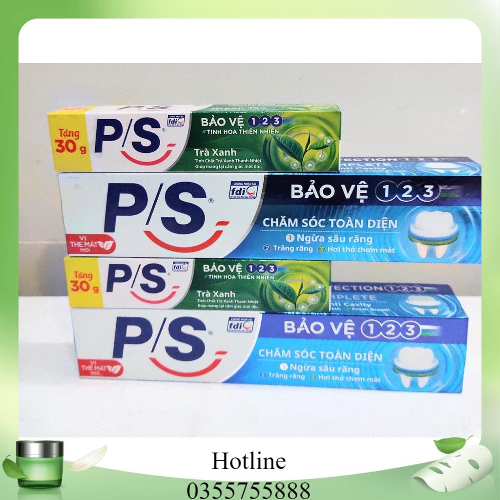 Kem đánh răng P/S Bảo vệ 123 Chăm sóc toàn diện (180g) Tặng kèm p/s 30g