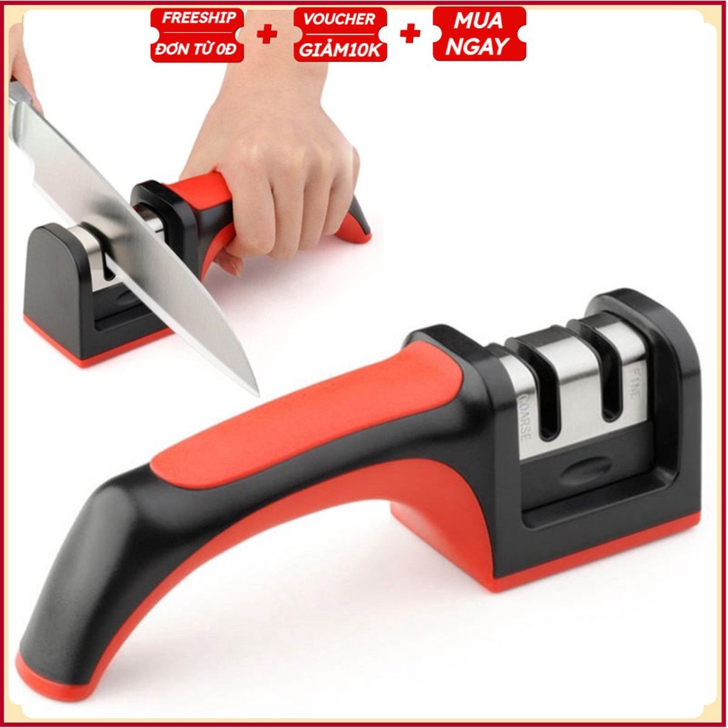 #Dụng Cụ MÀI DAO Kéo Nhiều CẤP ĐỘ Cầm Tay - Mài Dao Nhanh Sắc Bén Siêu Tiện Lợi