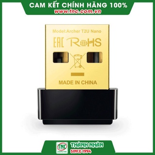 Usb wifi thu sóng tp-link archer t2u nano