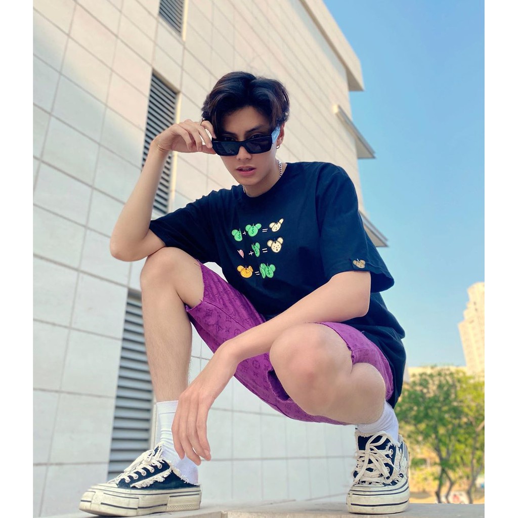 Áo Thun Tay Lỡ UNCOVER MONEY T$ME Unisex | BigBuy360 - bigbuy360.vn