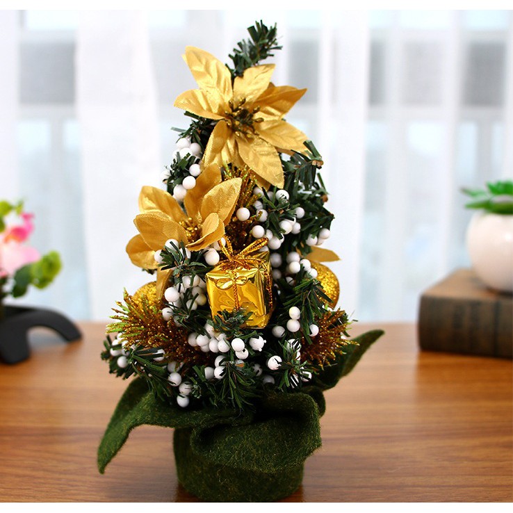 CÂY THÔNG NOEL MINI TRANG TRÍ CAO 20 CM