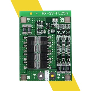 Mạch 3s 25a 12.6v bảo vệ pin li-on