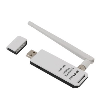 Usb Wireless Tplink WN 722N - Chuẩn N, 1 Anten (Hàng Chính Hãng), Thu Wifi Cực Mạnh