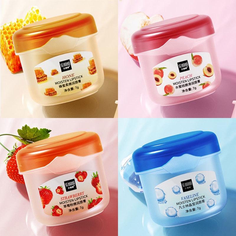 Son dưỡng môi SENANA vaseline cấp ẩm chăm sóc môi 7g