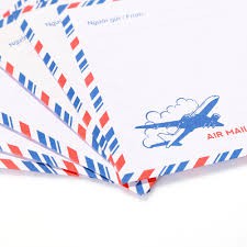 Phong bì máy bay bưu điện  loại dày