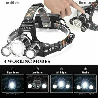 Đèn Pin Đội Đầu T6 Led Sạc Được