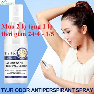 Xịt khử mùi TYJR loại bỏ mùi hôi cơ thể hiệu quả