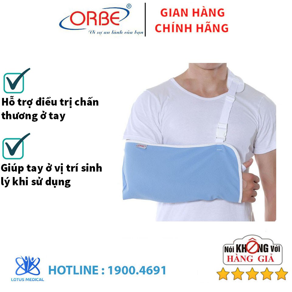 ⚡️CHÍNH HÃNG⚡️ TÚI TREO TAY CAO CẤP ORBE H1 hỗ trợ điều trị chấn thương ở tay