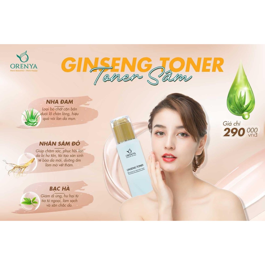 Toner tinh chất sâm💦[CÓ VIDEO]dưỡng ẩm làm mờ vết thâm, cân bằng độ pH, giúp da căng mịn tươi sáng