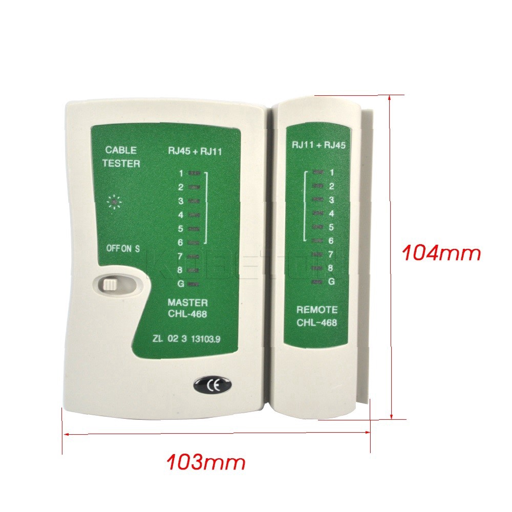 BỘ TEST DÂY MẠNG  LAN RJ11 CAT5 CAT6 CĂT5E
