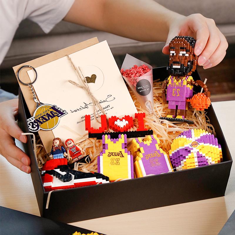 Hình Lego Ngôi Sao Bóng rổ lắp ráp COBY James Harden Curry mô hình quà tặng bạn trai sân vận động