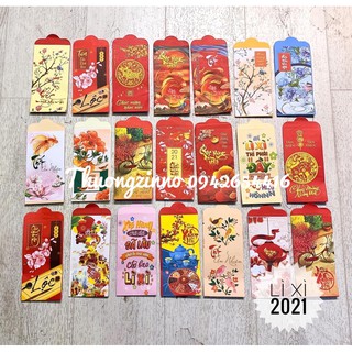 [Ảnh thật/Video] Bao lì xì tết Tân Sửu 2021  (Bán sỉ/ Bán lẻ)
