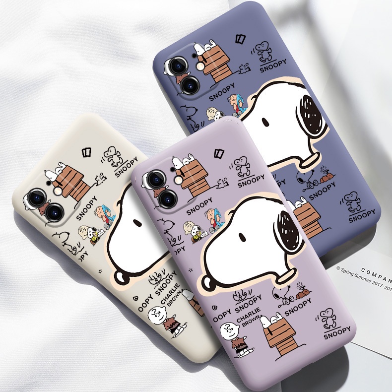 Ốp lưng silicon dẻo chống sốc hình snoopy bảo vệ cho Samsung Galaxy J2 J5 J4 J7 Prime J6 Plus J4+ Core 2018 2015