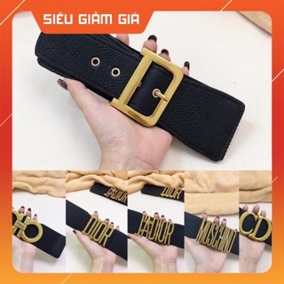 Đai váy 6cm bản tổng hợp vàng sang chảnh rất đẹp