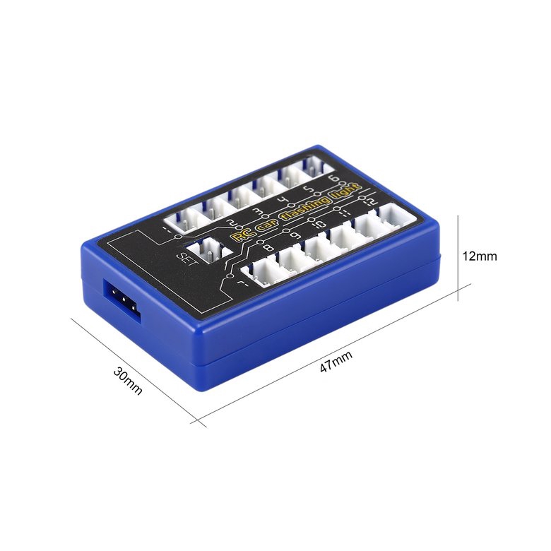 Bộ đèn LED nhấp nháy 12 bóng cho ô tô RC 1/10 1/8 RC HSP CC01 SCX10