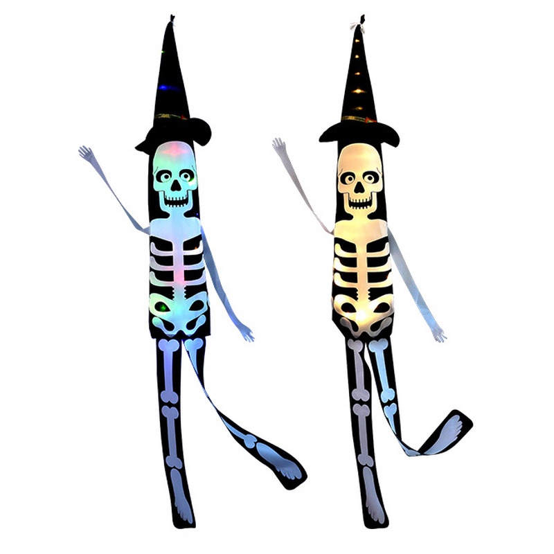 Đèn Led Hình Đầu Lâu Nhảy Múa Trang Trí Halloween