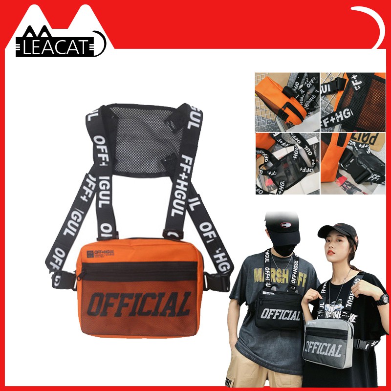 Túi chiến thuật đeo ngực phong cách hip hop thời trang dạo phố cho nam và nữ | BigBuy360 - bigbuy360.vn