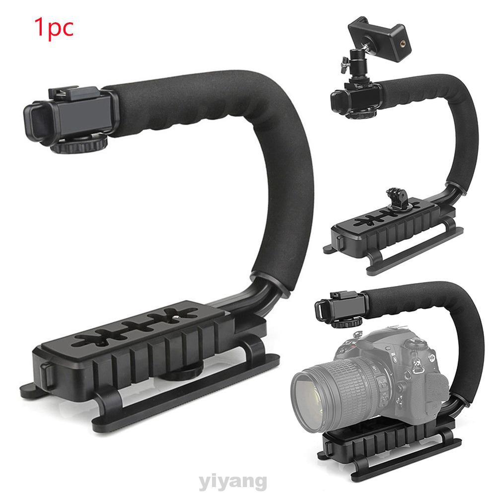 Practical Photography Camcorder Steadicam Flash Bracket Video Handle Stabilizer