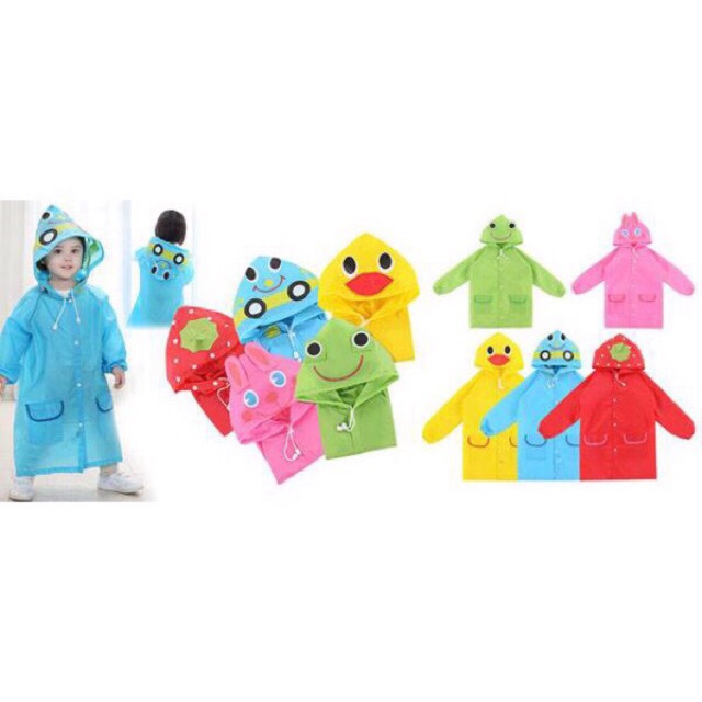 Áo mưa cho trẻ em