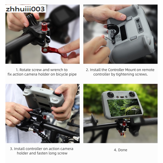 Giá Đỡ Điều Khiển Từ Xa Gắn Xe Đạp Cho Dji Mini 3 Pro Rc