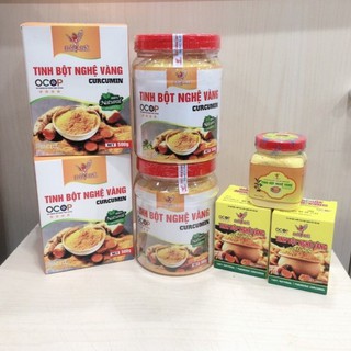 Tinh bột nghệ vàng bà bé - lọ 100g