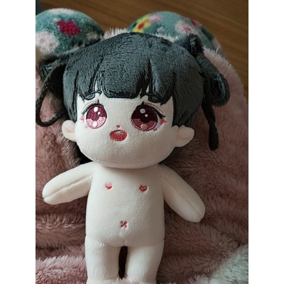 SẴN Doll không thuộc tính bé Dan Ying cột tóc 20cm