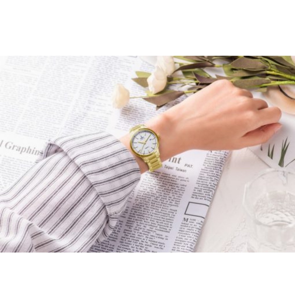 Đồng hồ đôi SRWATCH SL3009.1402CV nữ và SG3009.1402CV nam , mặt kính sapphire , chống trầy , chống nước , bảo hành 1 năm