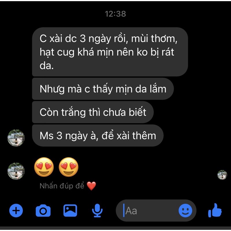 Tẩy tế bào chết giảm mụn thâm PLU BODY SCRUB