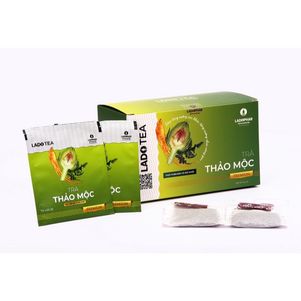 Trà Actiso + Thảo Mộc Giúp ăn ngon ngủ ngon