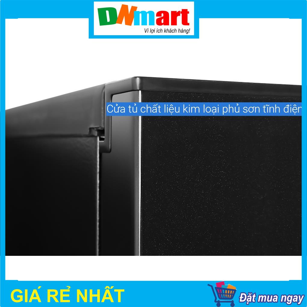 Tủ lạnh Aqua AQR-T219FA inverter 205L màu đen