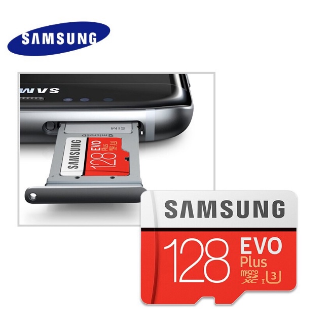 Micro SDHC Evo PLUS Cho Samsung | Thẻ Nhớ 128GB / 256GB / 32GB / 64GB / 512GB UHS-1 Class 10 Và Phụ Kiện